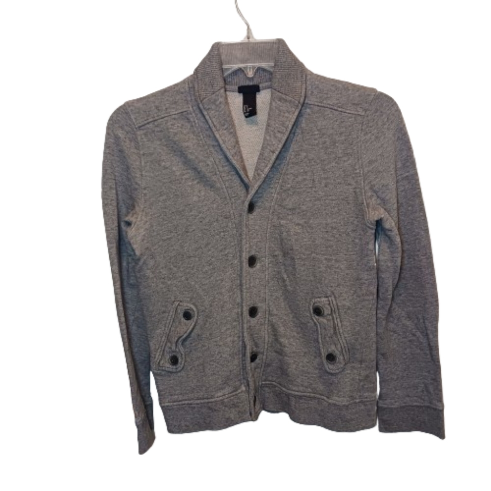 H&M Jersey Jacket Women's Size S Grey